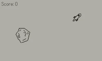 Asteroid Shooter by pauligamedev - Playdate Game - PDGames