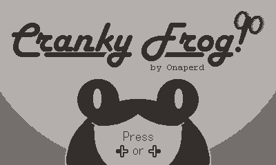 Cranky Frog by onaperd - Playdate Game - PDGames