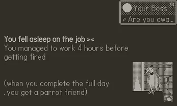 your boss is calling (playdate) by osuika - Playdate Game - PDGames